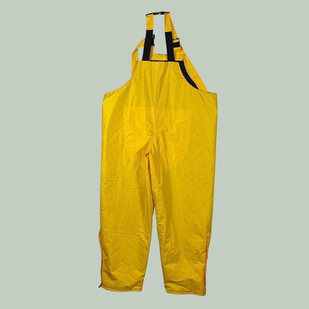 WearGuard Style 829 Yellow Insulated Waterproof Bib Overalls Mens Large Quilted